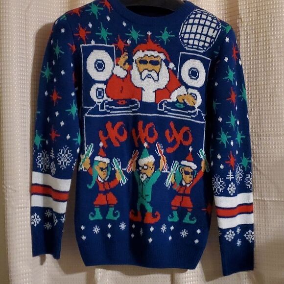 Party Sweater Dec 25 th size S - Picture 1 of 6